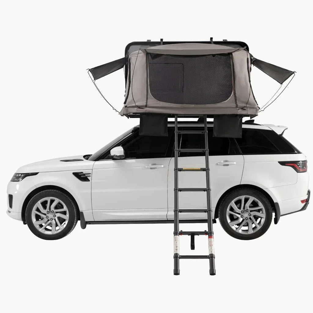 Hartschalen-Dachzelt aus Aluminium – 4 Personen