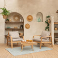 Garten-Lounge-Set aus Akazie – 2 Plätze