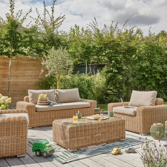 Gartenlounge-Set VERDOYANT – 5 Sitzplätze