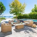 Garten-Ecklounge BORA – 6 Plätze
