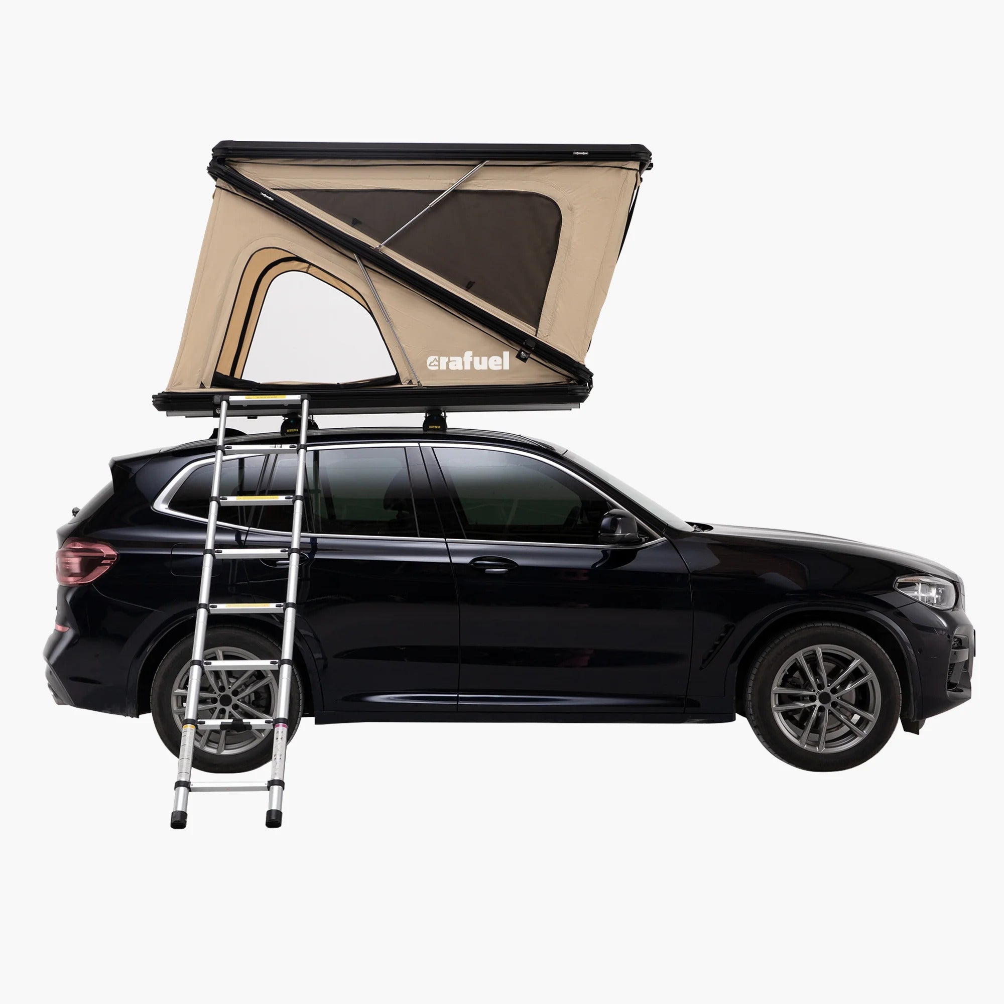 Hartschalen-Dachzelt aus Aluminium – 2 Personen