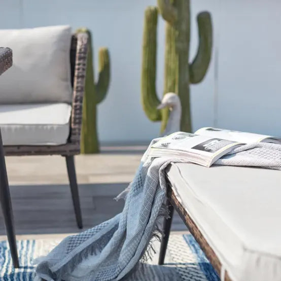 Gartenlounge-Set RAYON – 9 Sitzplätze