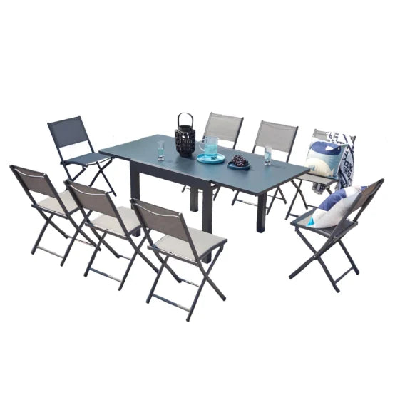 Gartenlounge-Set VERDURE – 8 Sitzplätze