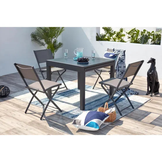 Gartenlounge-Set VERDURE – 8 Sitzplätze