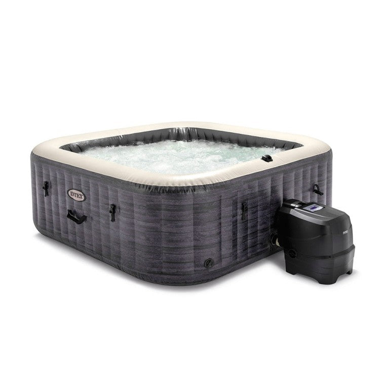 Aufblasbarer Whirlpool Schiefer – 6 Personen + Thermoabdeckung