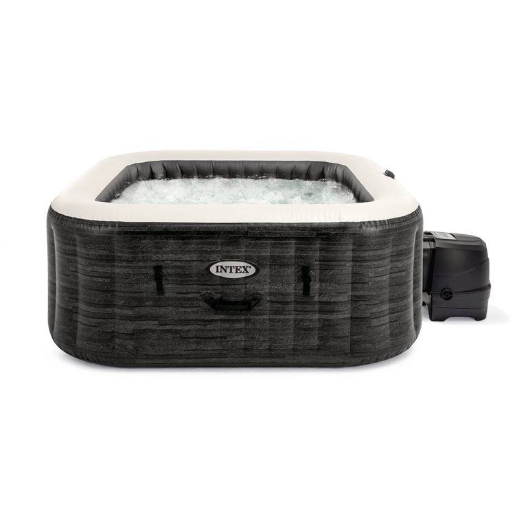 Aufblasbarer Whirlpool Schiefer – 4 Personen + Thermoabdeckung