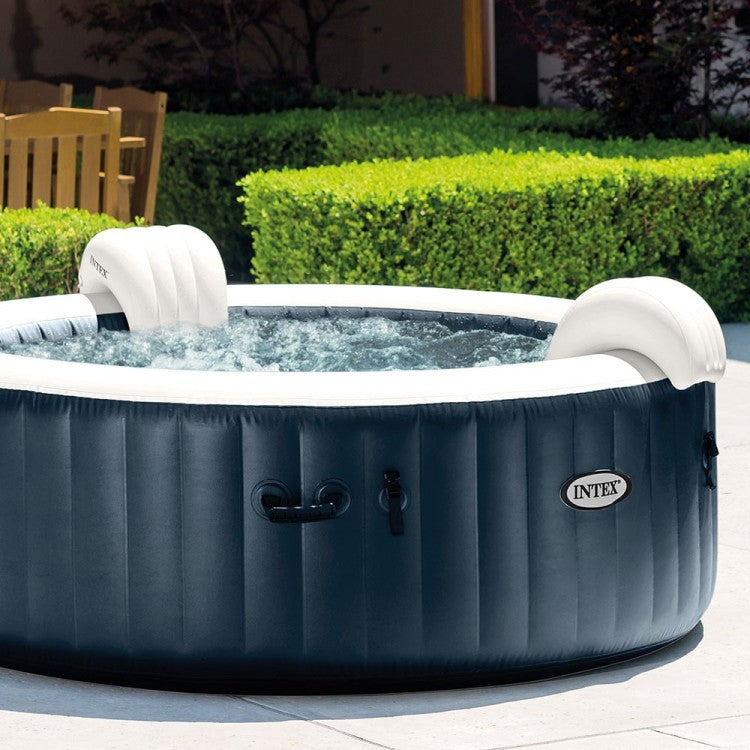 Aufblasbarer Whirlpool Marineblau – 6 Personen + Thermoabdeckung