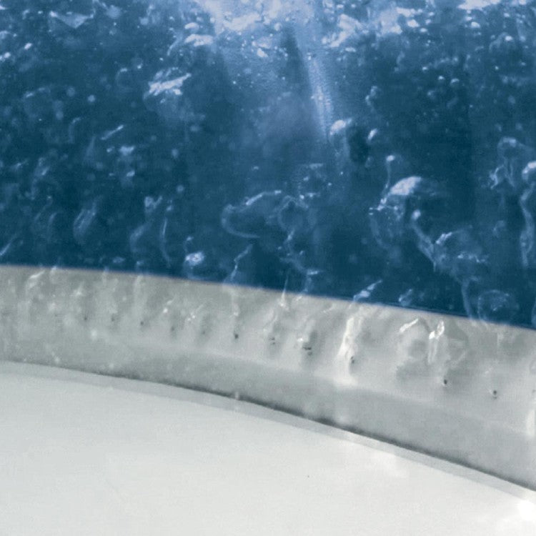 Aufblasbarer Whirlpool Marineblau – 6 Personen + Thermoabdeckung