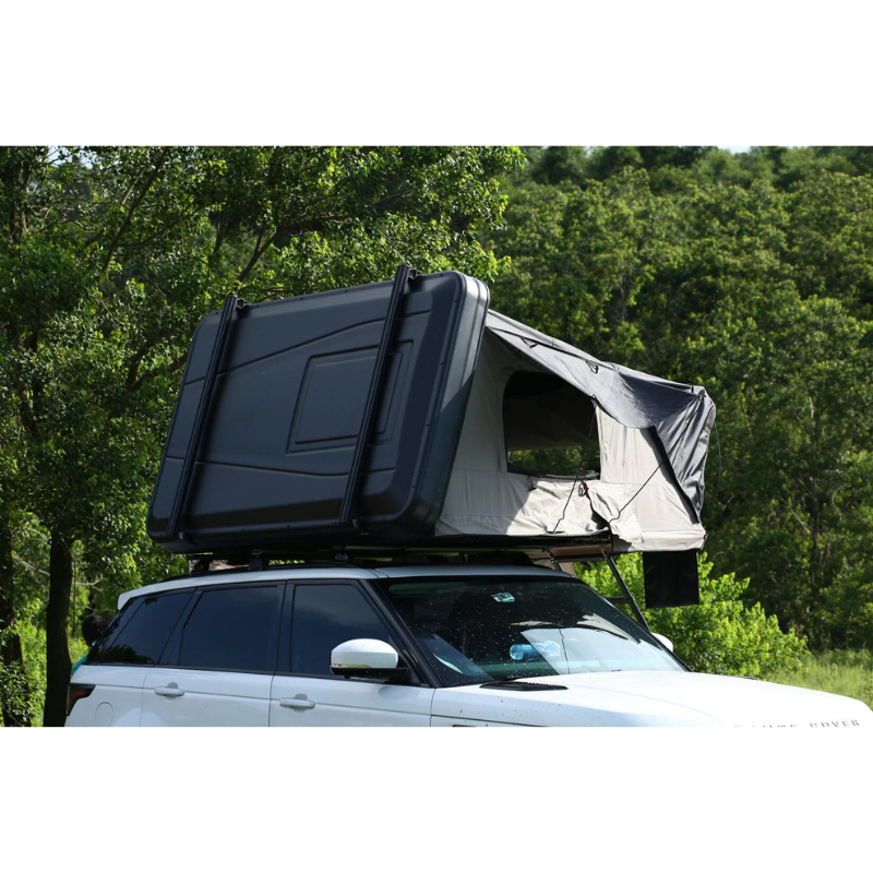 Hartschalen-Dachzelt aus Aluminium – 4 Personen