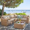 Garten-Ecklounge MAYA – 5 Plätze