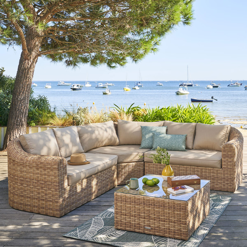 Garten-Ecklounge MAYA – 5 Plätze