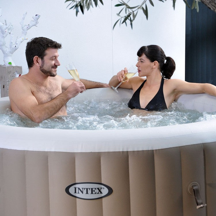 Aufblasbarer Whirlpool Sahara – 4 Personen + Thermoabdeckung