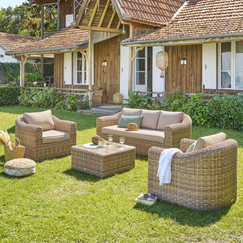 Garten-Ecklounge BALI – 5 Plätze