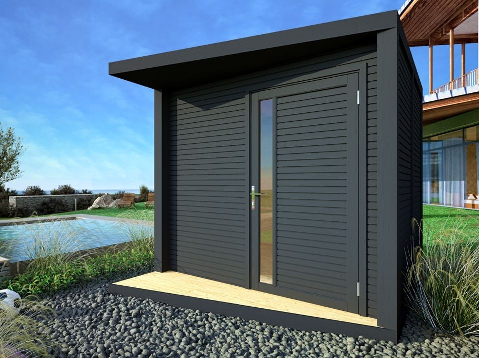 Gartenhaus NERO – 6 m²