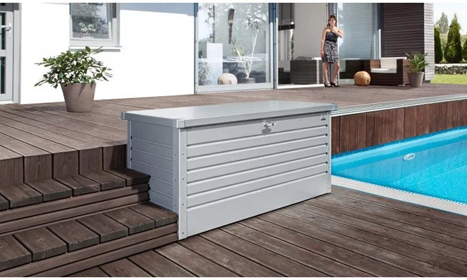 Gartenbox 180 aus verzinktem Stahl