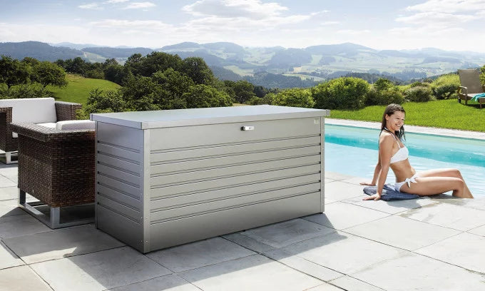 Gartenbox 180 aus verzinktem Stahl