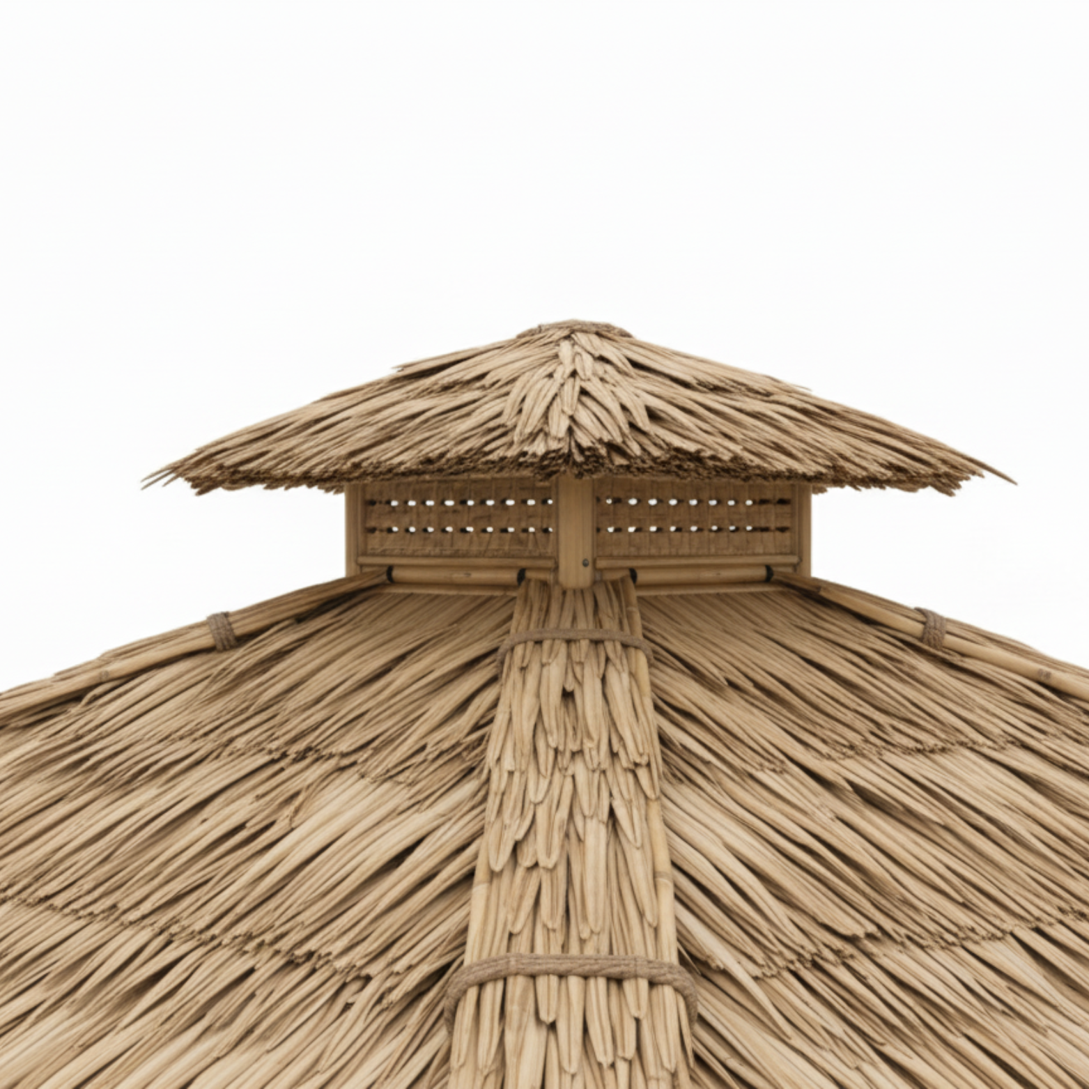 Bambus-Paillote mit erhöhtem Boden | Gazebo & Pergola