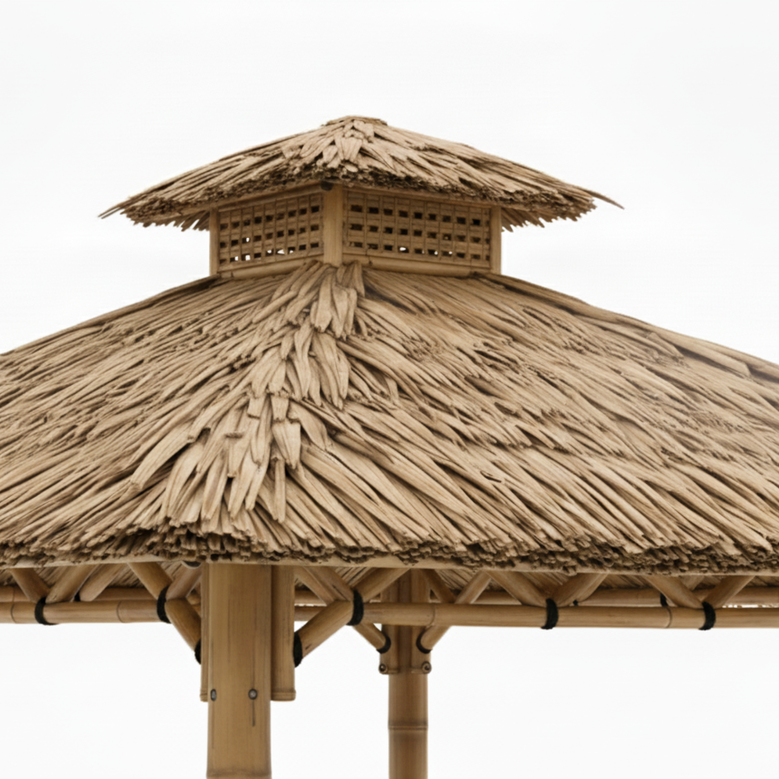 Bambus-Paillote für den Garten | Gazebo & natürliche Pergola