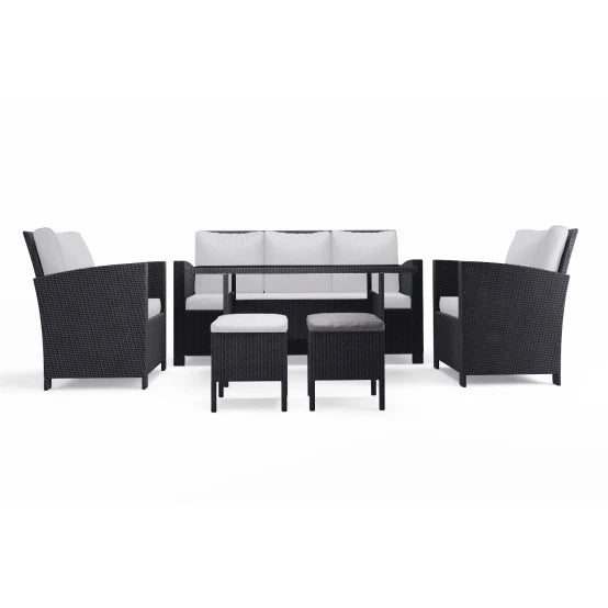 Gartenlounge-Set NID – 7 Sitzplätze