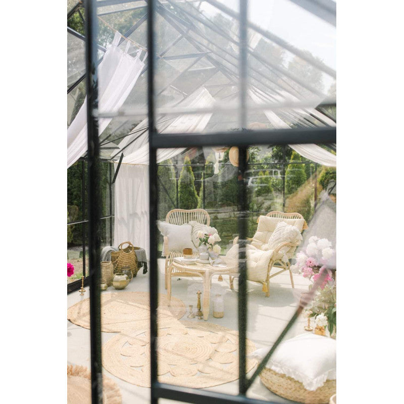 Garten-Gewächshaus Prima – 14,52 m², Aluminium Anthrazit & 4 mm Sicherheitsglas