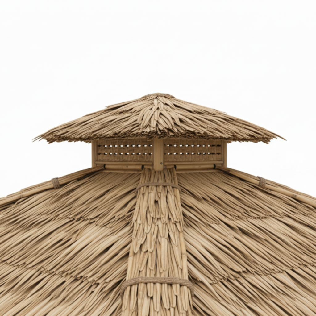 Bambus-Paillote für den Garten | Gazebo & natürliche Pergola